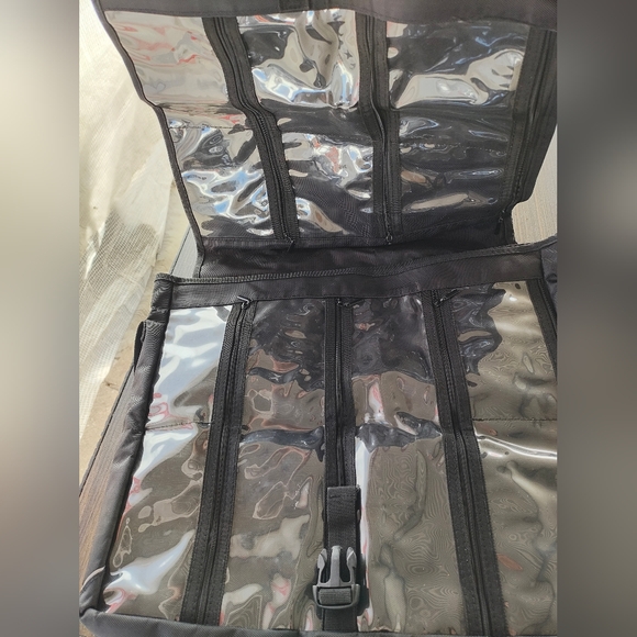 Paparazzi Black Organizer Jewelry Bag - Picture 2 of 4